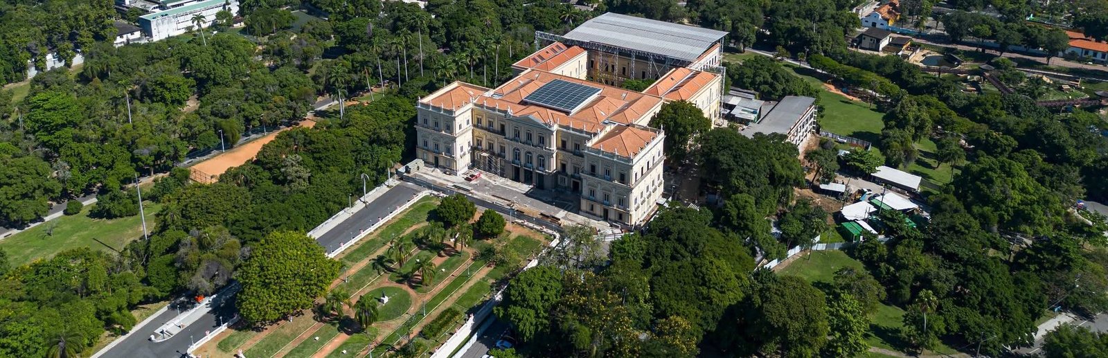 Vista Aérea Museu da Quinta da Boa Vista