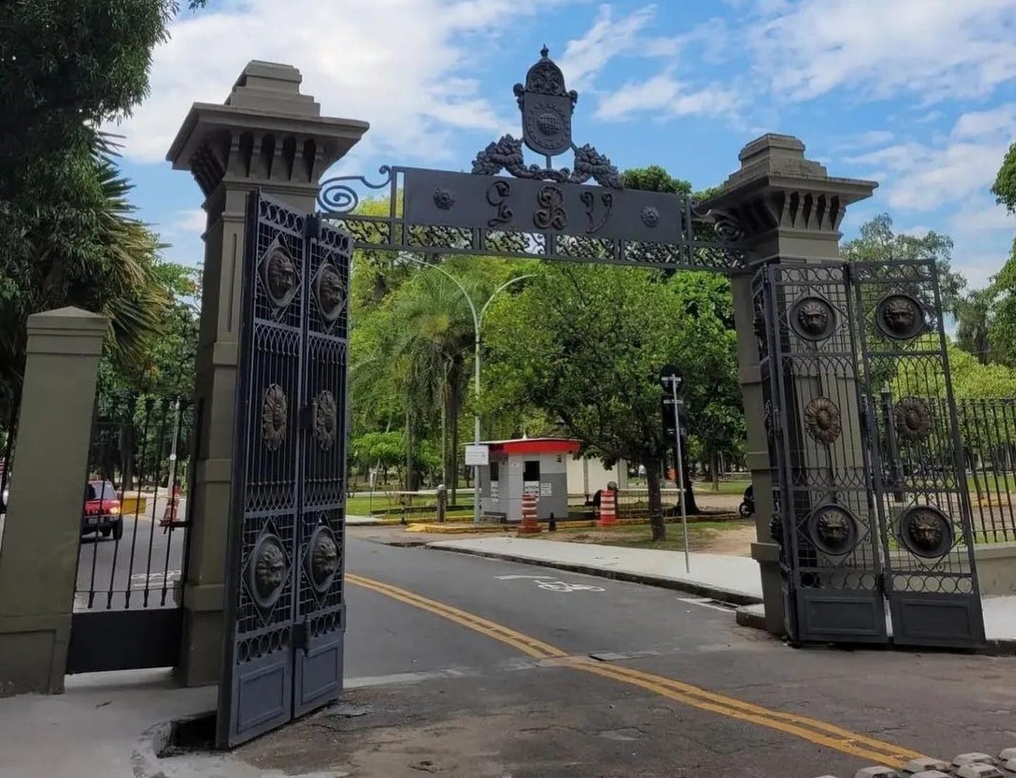 Portão Principal da Quinta da Boa Vista - Local de Largada